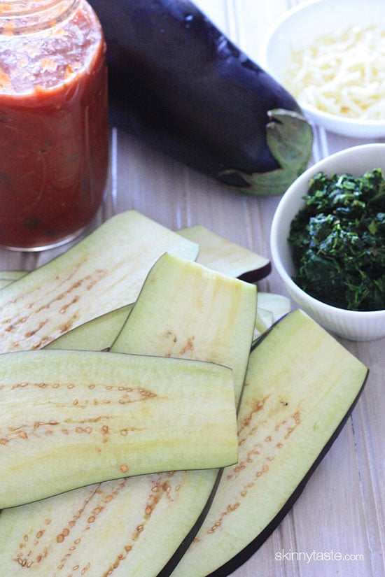 ingredients for eggplant rollatini