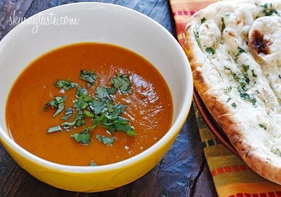 Roasted Pumpkin Coconut Curry Soup