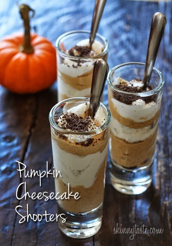 Pumpkin Cheesecake Shooters