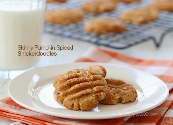Skinny Pumpkin Spiced Snickerdoodles