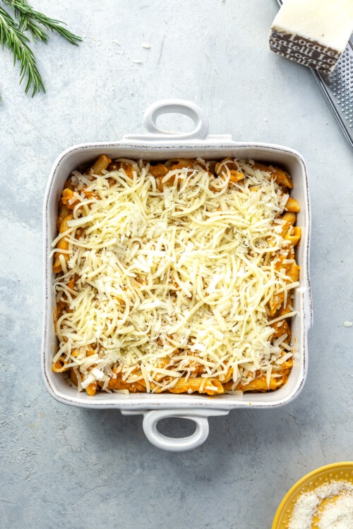 Pumpkin Pasta with cheese