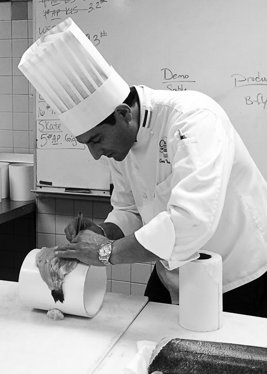 These Ceviche Cucumber Cups are made with fresh raw fish (shellfish), lime juice, onions and cilantro, making it gluten-free, paleo friendly and low-carb!