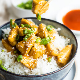 Healthy Orange Chicken