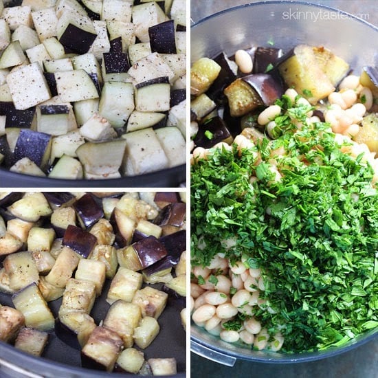 These vegan eggplant meatballs are amazing meatless meatballs, made with eggplant, white beans and breadcrumbs to hold them together. If I was a vegan, I would have no problem eating this for dinner every night!