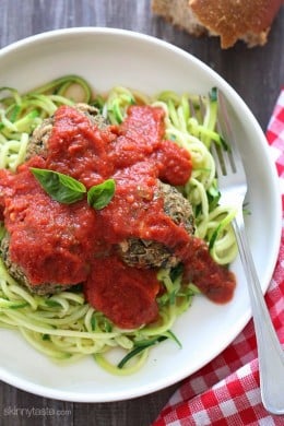 These vegan eggplant meatballs are amazing meatless meatballs, made with eggplant, white beans and breadcrumbs to hold them together. If I was a vegan, I would have no problem eating this for dinner every night!