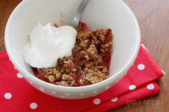 Strawberry Rhubarb Crisp
