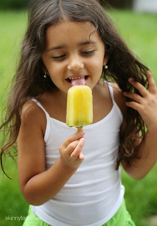 These Citrus Basil Mojito ice pops are the perfect balance of orange, lemon and lime, plus I added fresh mint and basil from my garden which adds just a hint of flavor inspired by my favorite cocktail – mojitos! You can make these with or without the rum, I made them without so I can share them with my toddler.