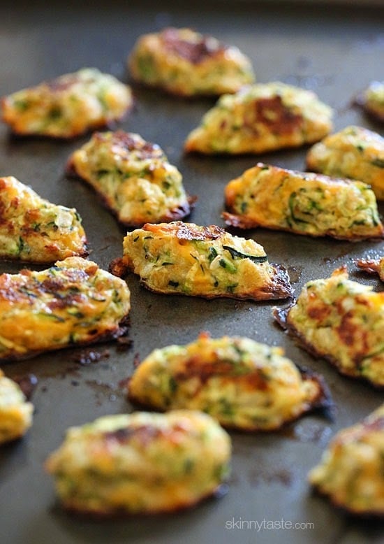 Zucchini Tots Zucchini Tots are a great way to get your family to eat their veggies! These kid-friendly zucchini tots, made with shredded zucchini and cheese make a great side dish or snack.