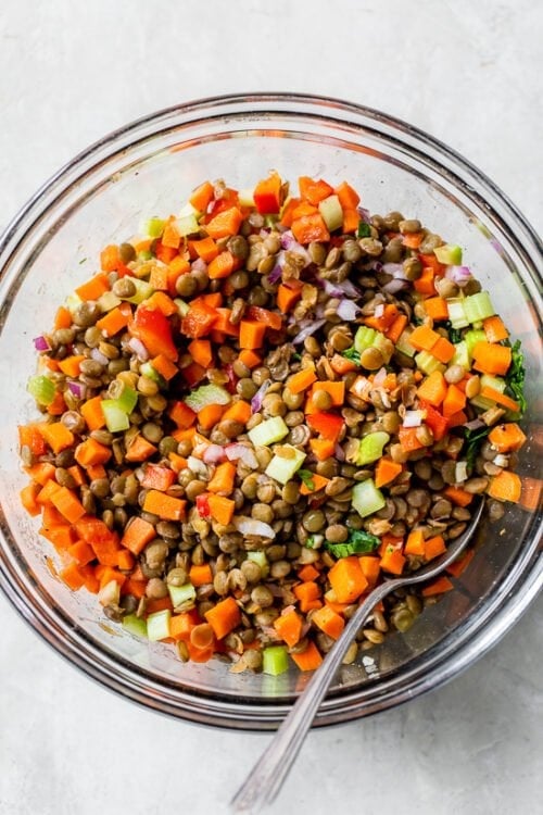 How To Make Lentil Salad