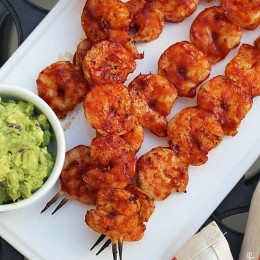 BBQ Shrimp Skewers
