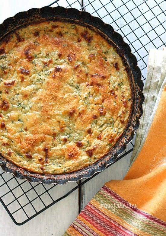 Crust-less Summer Zucchini