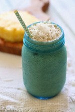 No time for breakfast? Make a smoothie! I love this combination of bananas and pineapple to create this Pina Banana Colada Smoothie