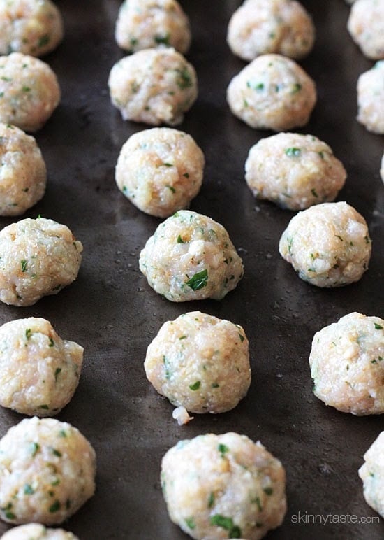 Mini Turkey Meatball Vegetable Soup is kid-friendly and perfect to warm up to on a chilly autumn night.