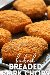 Crispy Baked Pork Chops