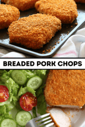 Crispy Breaded Pork Chops