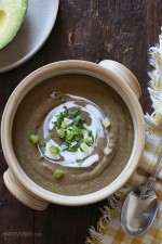 A creamy bowl of lentil soup – made with cumin, cilantro and potato to thicken it is the perfect way to warm up on a cold November night.