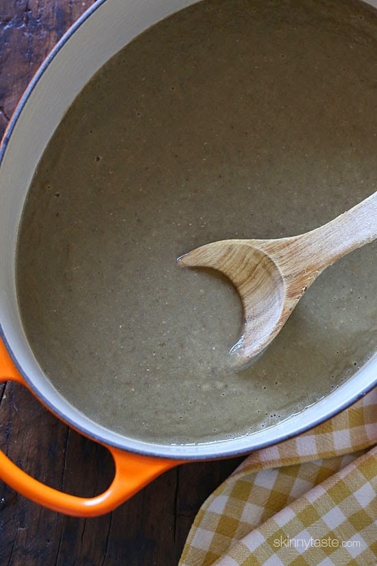 A creamy bowl of lentil soup – made with cumin, cilantro and potato to thicken it is the perfect way to warm up on a cold November night.