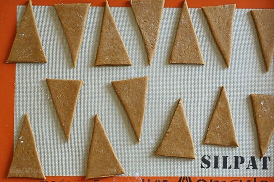 These easy Gingerbread cookies are made with apple sauce to use a fraction of the butter – yet they still have the same great flavor and texture. Perfect for your Holiday baking!