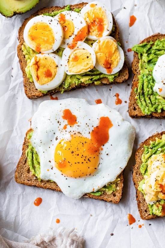 Avocado Toast with Eggs