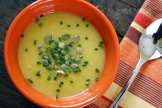 Roasted Acorn Squash Soup