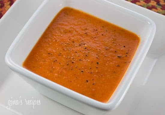 Roasted Red Pepper Soup