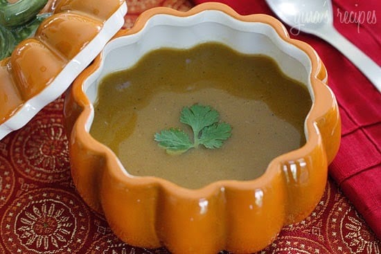 Coconut Curry Butternut Squash Soup