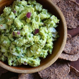 This easy crab guacamole is for the avocado obsessed! Perfect for any dinner or party app, I served them with Beanitos Black Bean chips which I love, but any baked chip would be perfect!