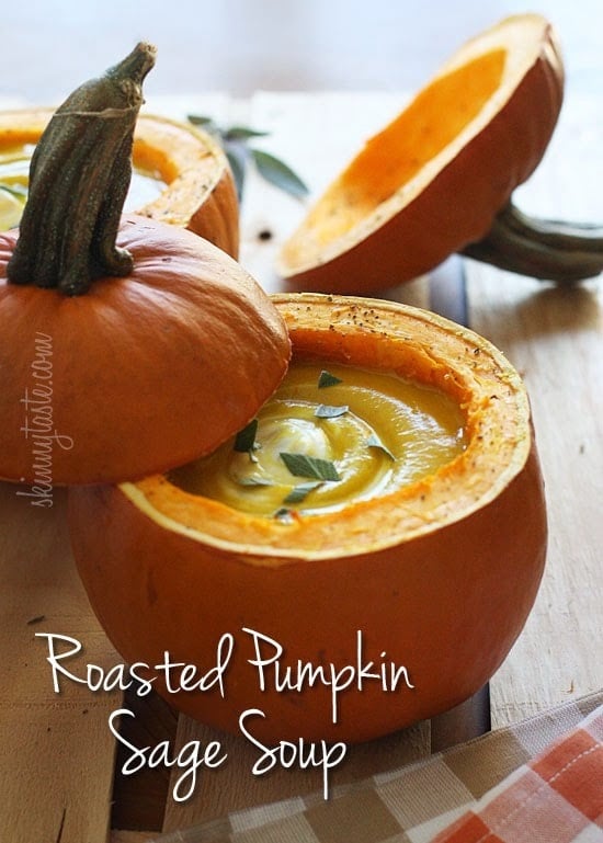 Roasted Pumpkin Sage Soup