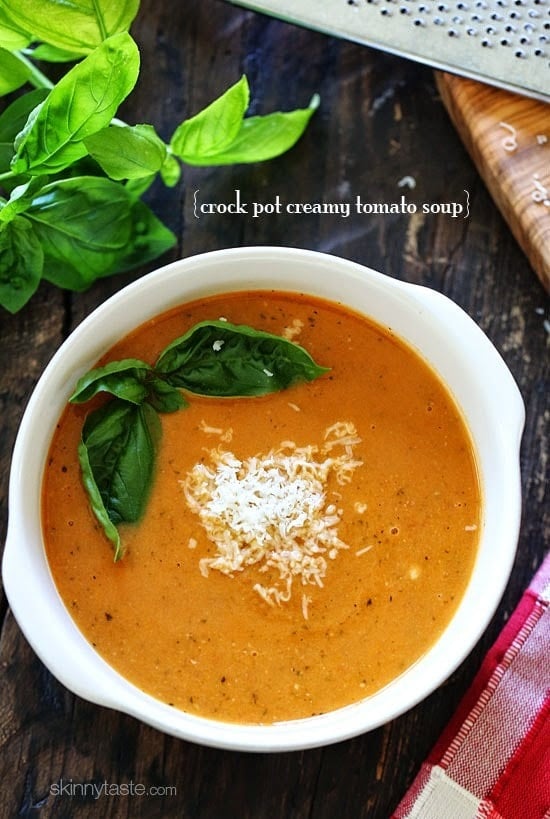 Crock Pot Creamy Tomato Soup