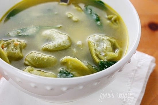 Spinach Tortellini Soup