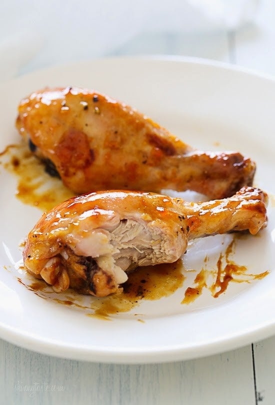 Sweet, succulent roasted chicken. Get a napkin and be prepared to get your fingers dirty!