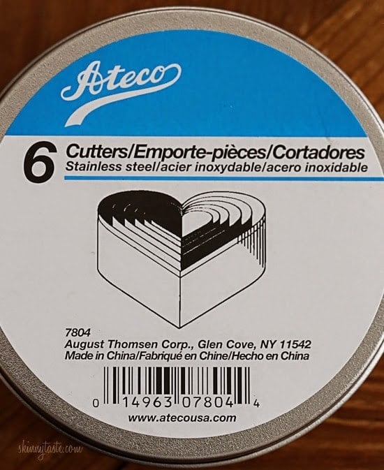 heart shaped cutters