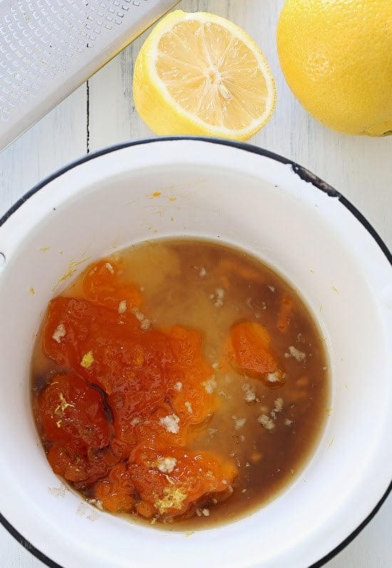 Sweet, succulent roasted chicken. Get a napkin and be prepared to get your fingers dirty!