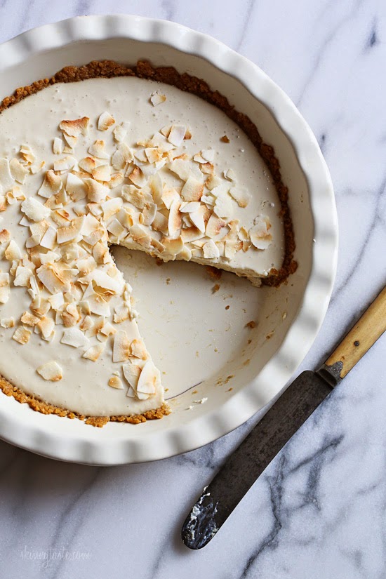 Coconut Silken Tofu Pie