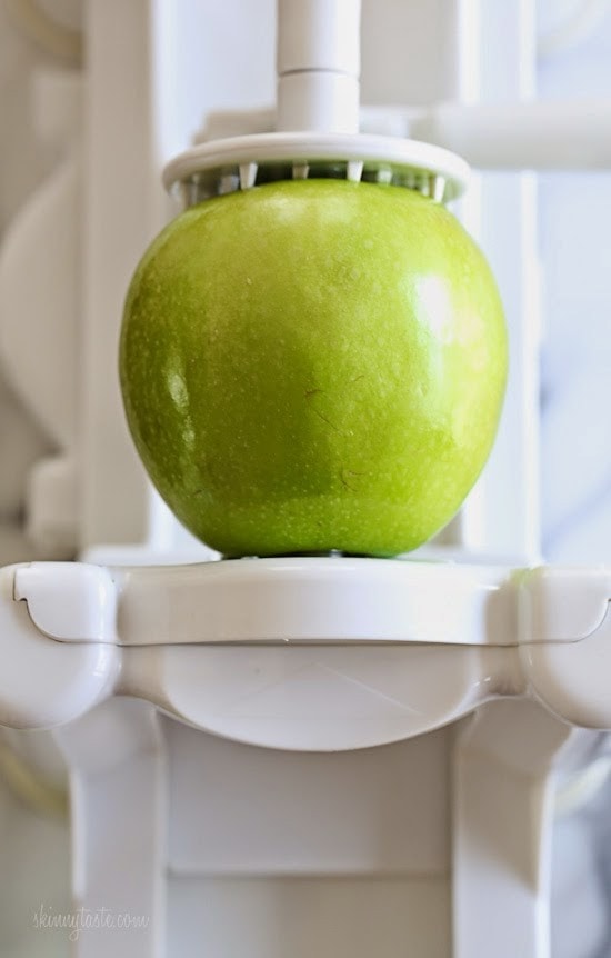 Spiralized Apple and Cabbage Slaw Spiralized Apple and Cabbage Slaw – YES! You can spiralize apples!