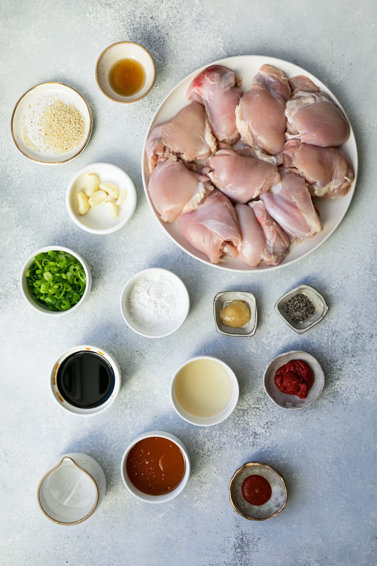 Crockpot Sesame Chicken ingredients