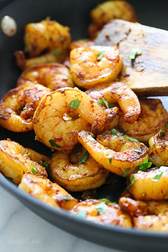 Turmeric Lime Shrimp
