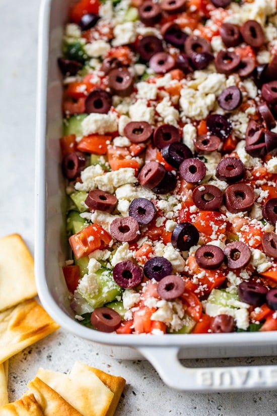 Greek 7 Layer Dip