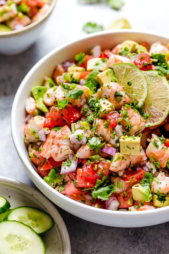Lime juice and cilantro are the key ingredients to creating this wonderful, healthy no-cook salad you'll want to make all summer long.