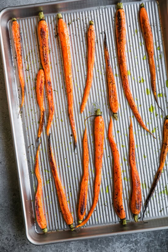 Roasted Heirloom Carrots