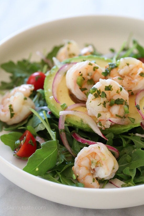 Shrimp Ceviche and Avocado Salad Shrimp Ceviche and Avocado Salad – an easy, delicious, low-carb dish.