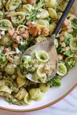 Orecchiette Pasta with Chicken Sausage and Broccoli is one of my favorite weeknight pasta dishes, my family loves it!
