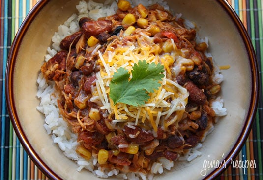 Crockpot Chicken Chili