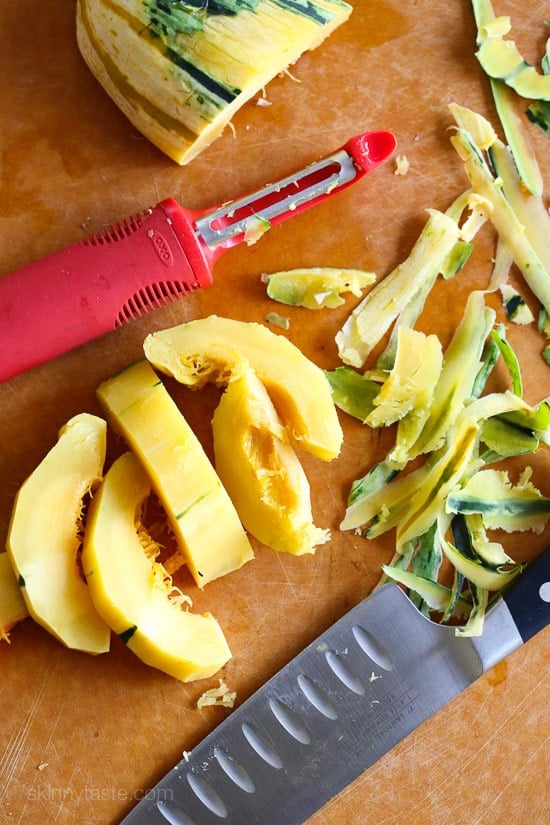 Easy Tip For Cutting and Peeling Winter Squash