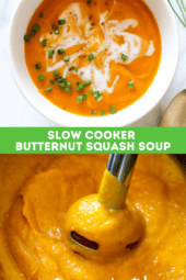 Slow Cooker Butternut Squash Soup