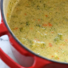 Broccoli Cheese Soup Potato