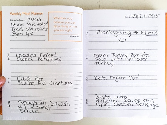 Skinnytaste Dinner Plan (Week 7) Skinnytaste Dinner Plan (Week 7)