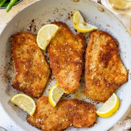 Breaded Turkey Cutlets with Parmesan Crust