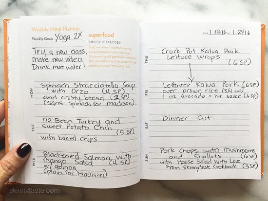Skinnytaste Dinner Plan (Week 13) Skinnytaste Dinner Plan (Week 13)