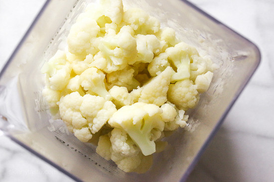 Creamy Cauliflower Mash with Kale